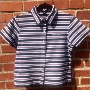 Vintage Polo Ralph Lauren Stretchy Striped Shirt